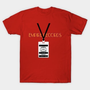 Empire Records Employee Badge - Warren T-Shirt